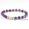 Bracelet perles amethyste