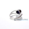 Bague agate noire
