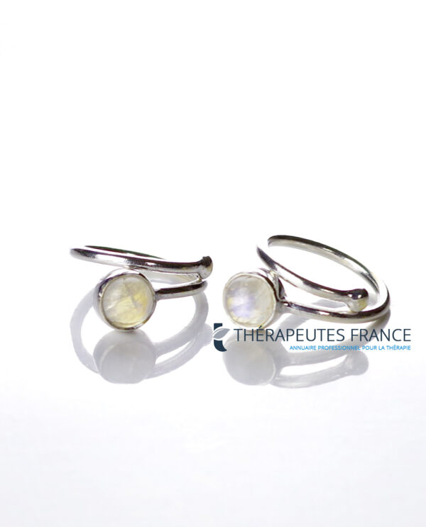 Bague pierre de lune