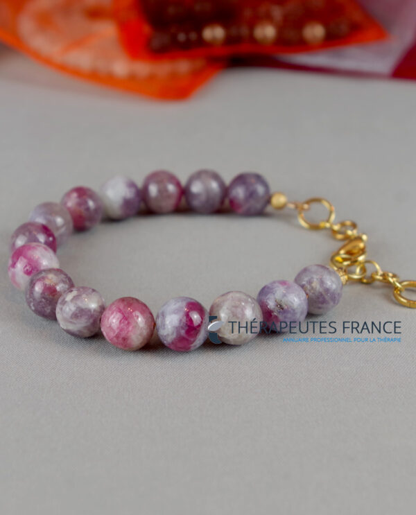Bracelet Tourmaline rose