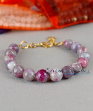 bracelet tourmaline avec fermoir