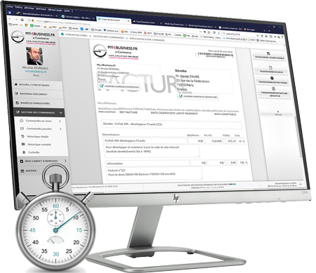 chronoFactures formulaire devis en ligne