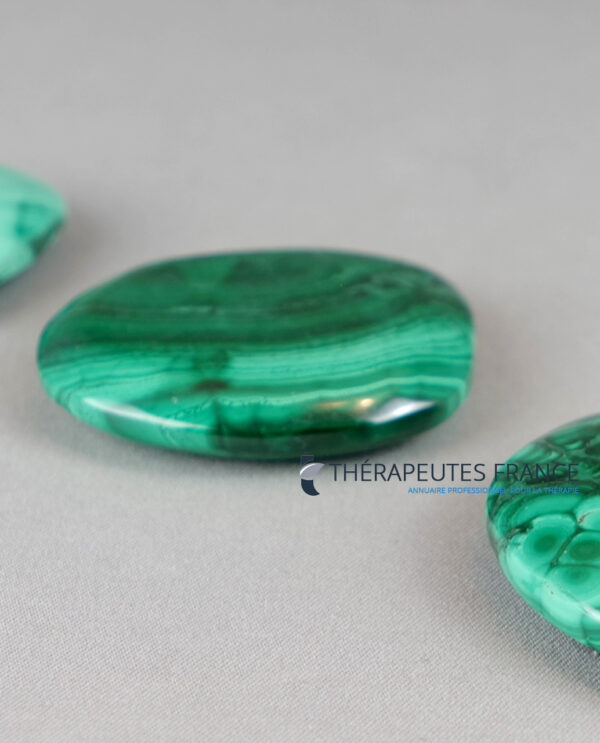 Galet Malachite