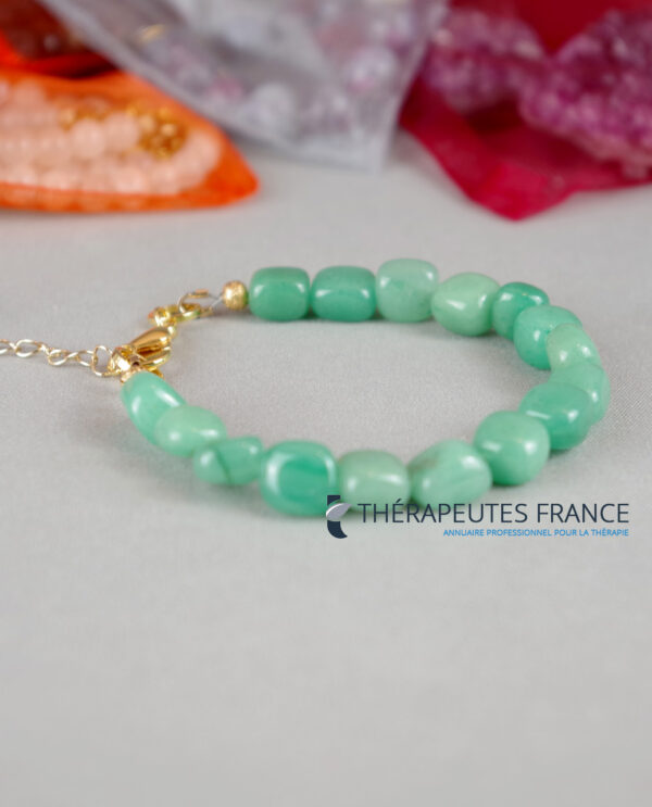 bracelet aventurine verte