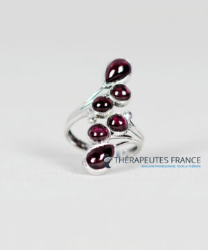 Bague Grenat Rhodolite Argent 925