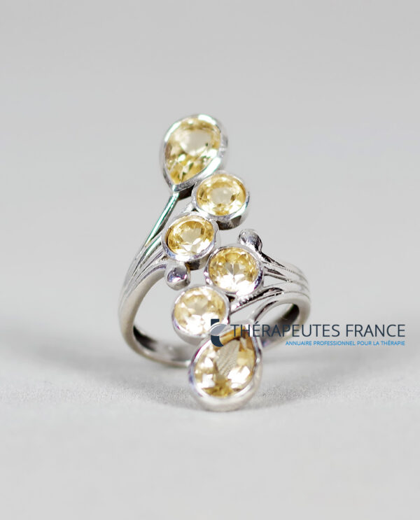 Bague citrine Argent 925