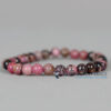 Bracelet en rhodonite