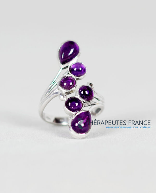 Bague amethyste Argent 925