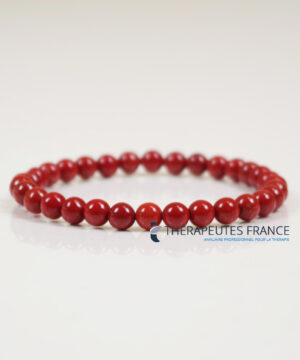 jaspe rouge bracelet lithothérapie