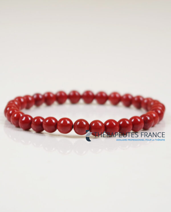 jaspe rouge bracelet lithothérapie