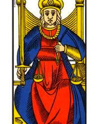 Tarot de Marseille – VIII. La Justice