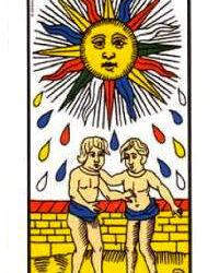 Tarot de Marseille – XIX. Le Soleil