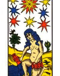 Tarot de Marseille – XVII. L’Étoile