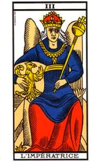 tarot de Marseille l’impératrice 3