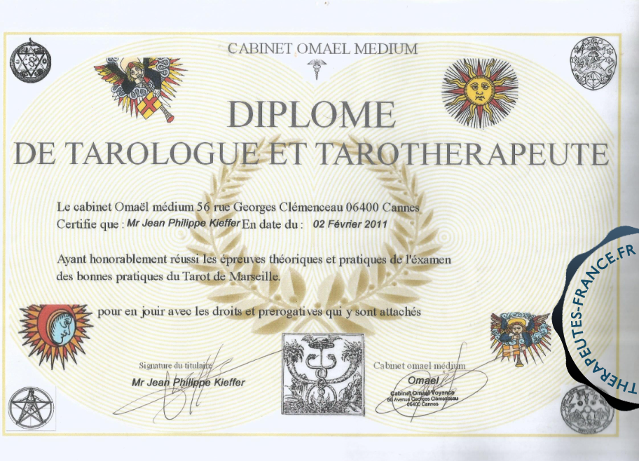 Tarologue et tarothérapeute