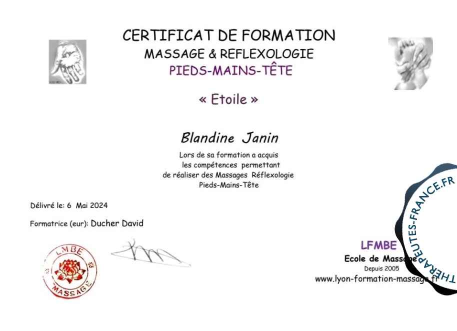 MASSAGE ETOILE