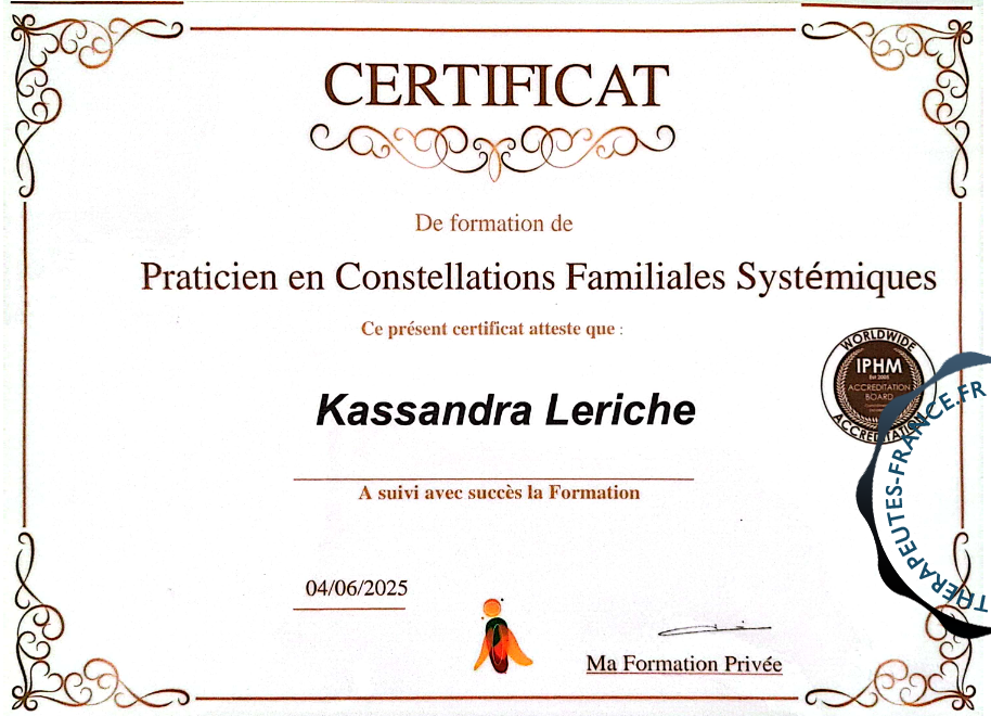Praticien en constellation familiale systémique