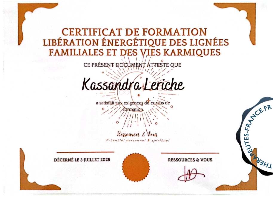 Praticien en libération énergétique