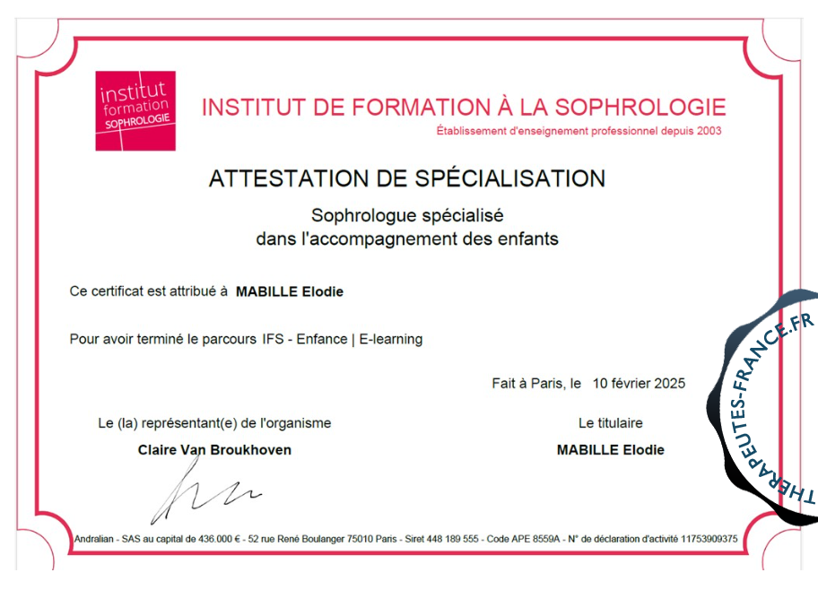 Sophrologie