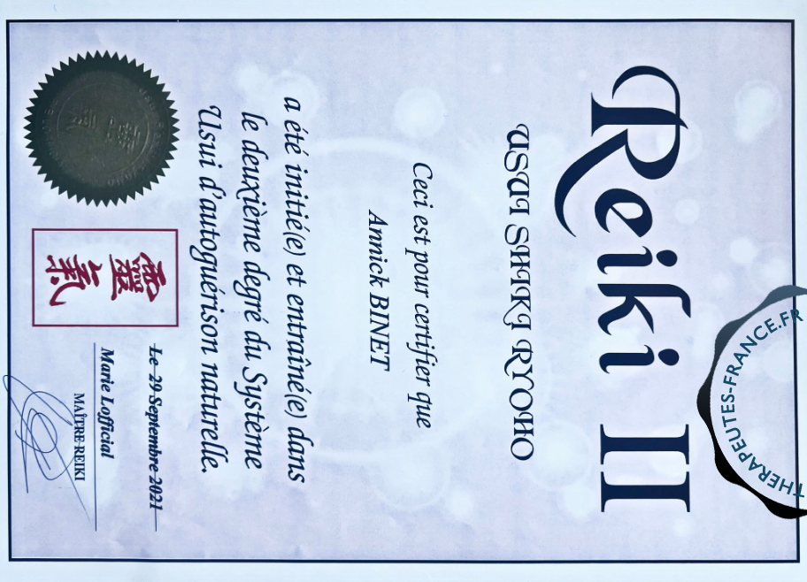 Reiki niveau 2