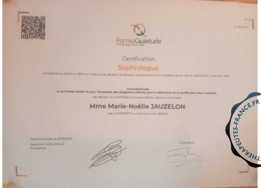 Sophrologue 