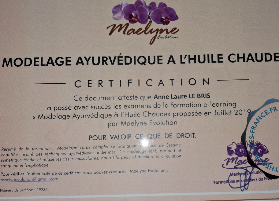 Massage Ayurv&eacute;dique