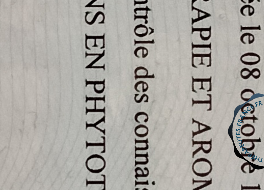 DU Phytoth&eacute;rapie Aromath&eacute;rapie