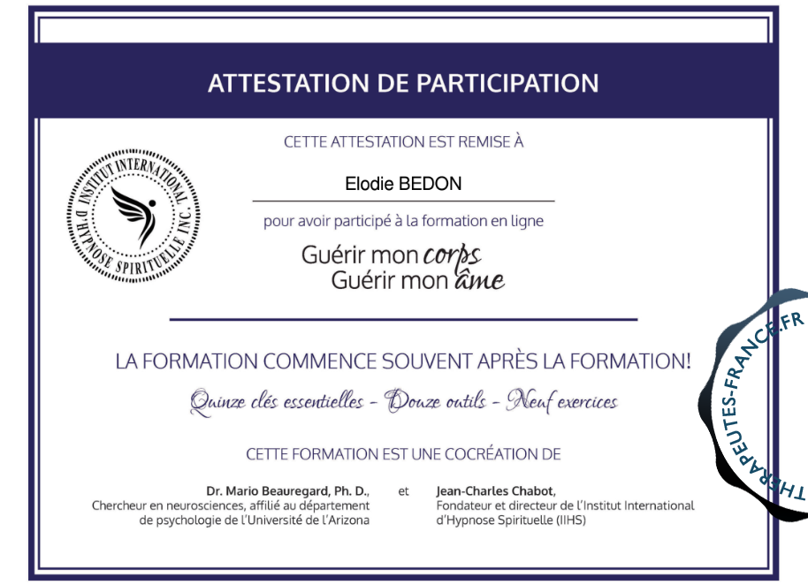 Autogu&eacute;rison / Gu&eacute;rir mon corps Gu&eacute;rir mon &acirc;me