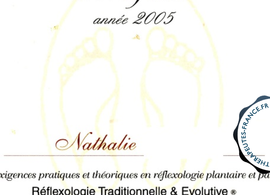 R&eacute;flexologie plantaire